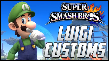 Custom Move Showcase: Luigi (Super Smash Bros. Wii U & 3DS) – Aaronitmar