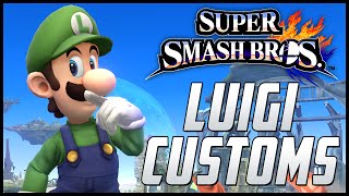 Custom Move Showcase: Luigi (Super Smash Bros. Wii U & 3DS) – Aaronitmar