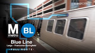 DC Metro Blue Line – Downtown Largo - Franconia-Springfield | WMATA