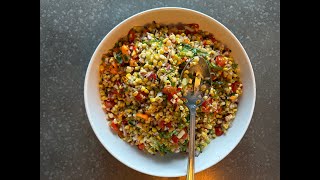 Summer Grilled Corn Salad with Pepino Melon.