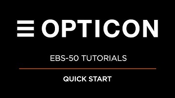 EBS-50 Tutorial - Quick start
