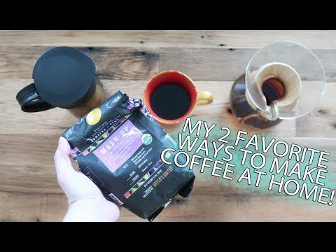 My 2 Favorite Ways to Make Coffee at Home | Boyer's Mash-Up Coffee | Chemex & Cold Brew Coffee