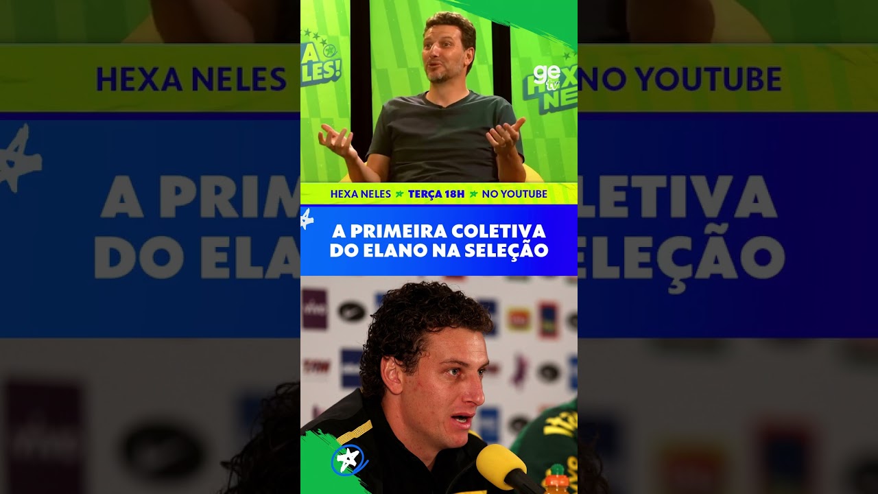 ELANO CHEGOU NA SELEÇÃO E DEU DE CARA COM A FÁTIMA BERNARDES | #shorts | HEXA NELES!
