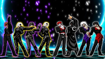 [KOF Mugen] Element Kyo Team VS. Code C.Yagevil Team