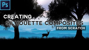 How To Create Beautiful Silhouette Composites From Scratch!