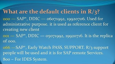 SAP Basis  Interview Questions and Answers for freshers and experienced– Part 5