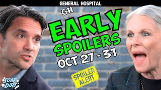 General Hospital Early Spoilers Oct 27-31 Dante Suious & Tracy Fumes Soap Dirt