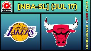 🔴 Los Angeles Lakers vs Chicago Bulls | NBA Summer League July 17, 2026 Live SCOREBOARD