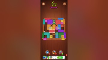 Wood 🪵 Block Jam puzzle game level 58 to 59 gameplay walkthrough #2025#Gaming