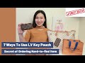 LOUIS VUITTON KEY POUCH UNBOXING &amp; REVIEW | 7 WAYS TO USE IT | HOW TO PRE-ORDER HARD-TO-FIND ITEM❗