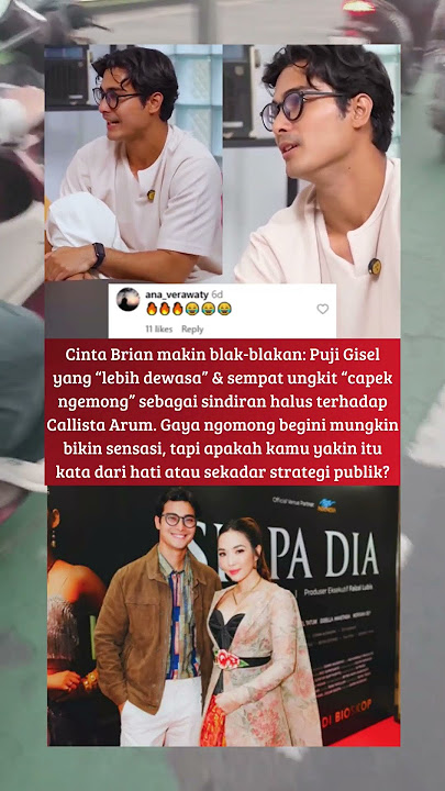 Cinta Brian dan Gisel, jadi kebayang 19 detik #giselantasia #shorts #youtubeshorts #cintabrian