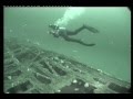 Diving on Nazi submarine U-251