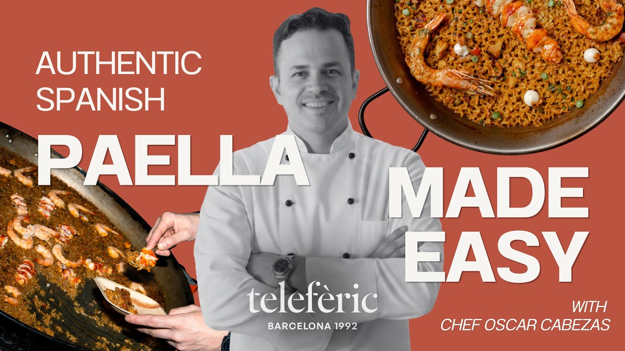 How to make authentic Spanish Paella (Step-by-step masterclass with Chef Oscar)