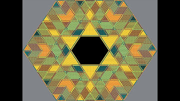 Triple-Size It #cellularautomata #mathart #algorithmicart #algorist #iterati