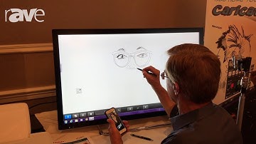 E4 AV Tour: Sharp Demos 90-Inch PNLE901 Consumer TV, PNL401C AQUOS Board Interactive Touch Display