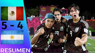 🇲🇽 ¡BATALLA ÉPICA! México elimina a 🇦🇷 Argentina con CORAZÓN AZTECA