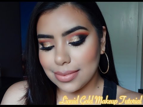 Liquid Gold Makeup Tutorial