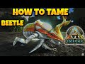How to Tame Dung Beetle Ark Fjordur - YouTube