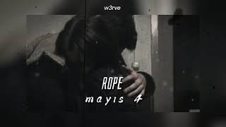rope - mayıs 4 (slowed + reverb) Resimi
