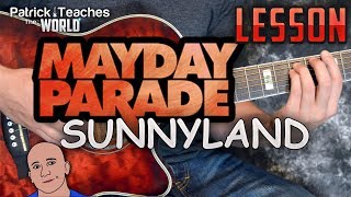 Mayday Parade-SunnyLand-Guitar Lesson-Tutorial-How to Play-Chords-Easy Songs