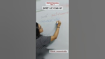 Algebraic Expansions #maths #shorts #thinknumerically