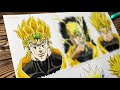 Drawing DIO in Different Anime Styles