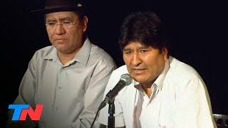 Evo Morales refugiado en la Argentina: 'No soy candidato, pero tengo derecho a hacer política'