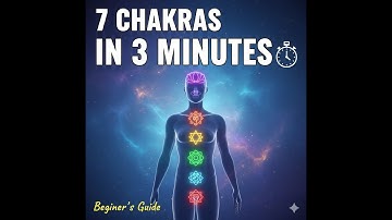 CHAKRA 101: The 7 Chakras Explained in 3 Minutes (Beginner’s Cheat Sheet)