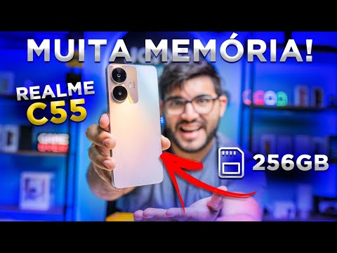 CHEGOU! O Smartphone MAIS BARATO com 256GB para comprar no Brasil em 2023! Realme C55