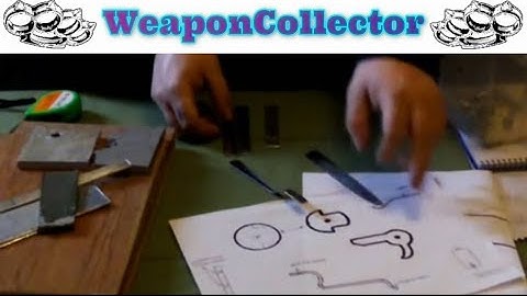 How to make a Pistol Crossbow Part 1 -  Materials & Plans