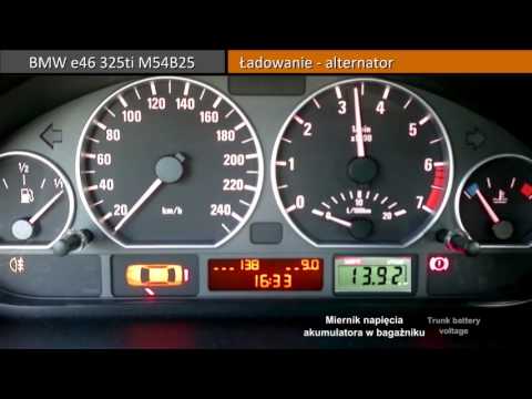 Bmw E46 325Ti M54B25 Ładowanie - Alternator - Youtube