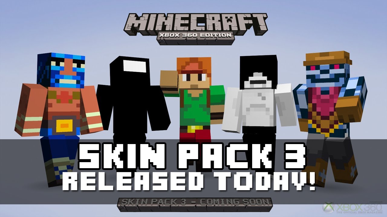 Minecraft: Xbox 360 Edition 1.7.3 update and skin pack coming -- play as a  Creeper!