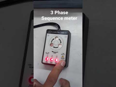 THREE PHASE SEQUENCE