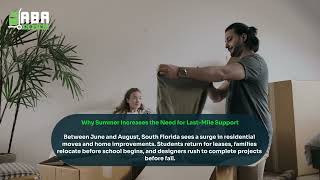 Final Mile Delivery Services In South Florida