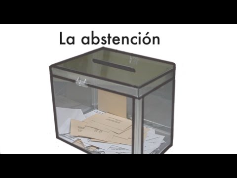 Video: ¿Cuál es el sinónimo de abstencionista?