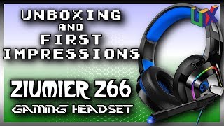 Ziumier Z66 Gaming Headset | Unboxing and First Impressions