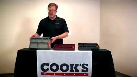 Cook's Brand New Extra Deep & Raised Compartment Marathon Trays