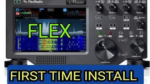 Flex 8400 - First Time Set Up - 2025