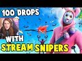 I dropped with Stream Snipers 100 Times and This Happened...