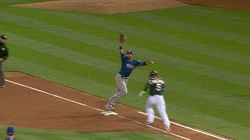 TEX@OAK: Profar gets Smolinski after call overturned