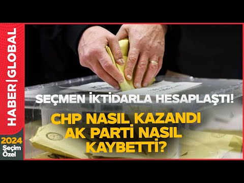 CHP Nasıl Kazandı AK Parti Nasıl Kaybetti? \