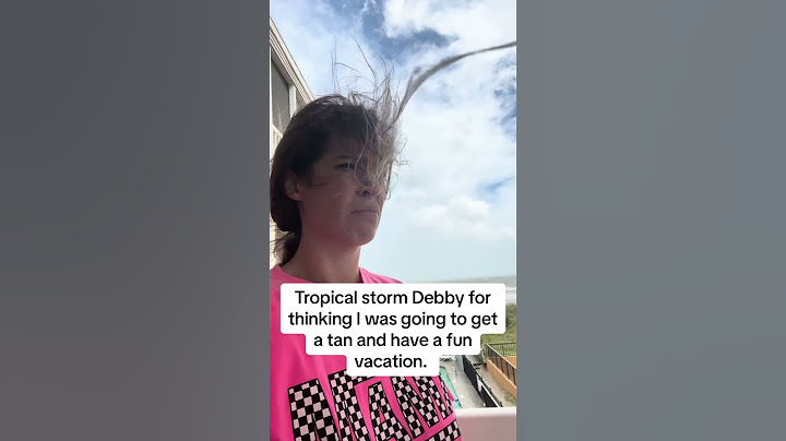 Debby downer takes a new turn #storm