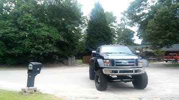 " BLACK MAMBA " 6.4 POWERSTROKE BUILD DONE BY ME ( MIKE ) AT PALMETTO TIRE & AUTO IN SUMTER, SC