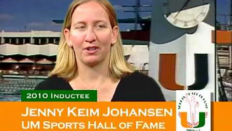 Jenny Keim Johansen acceptance speech - 2010 UM Sp...