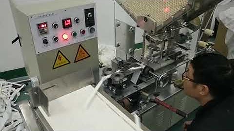 Automatic individual straw packaging machine