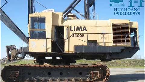 Xe cẩu bánh xích Lima 2400B - 0907447711