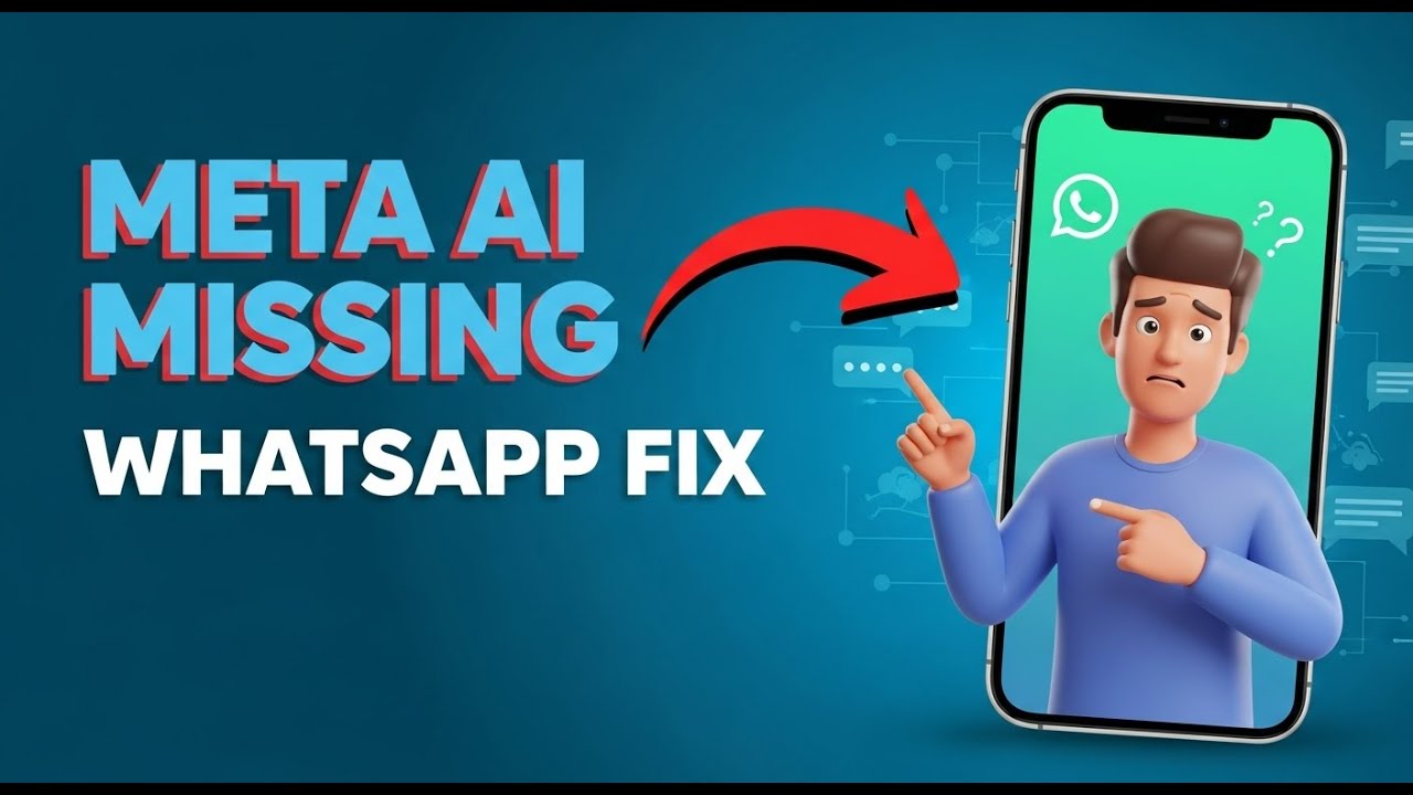 How to Fix Meta AI Not Showing on WhatsApp - YouTube