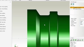 OneCNCXR5 Features Video 33 Lathe Parting