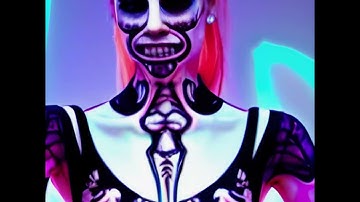 StableDiffusion sync animation - music by Mubert #aiart #aimusic #aiartcommunity #mubert #aiartist