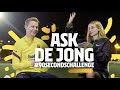 Griezmann's or Vidal's hair?? | FRENKIE DE JONG #90secondschallenge